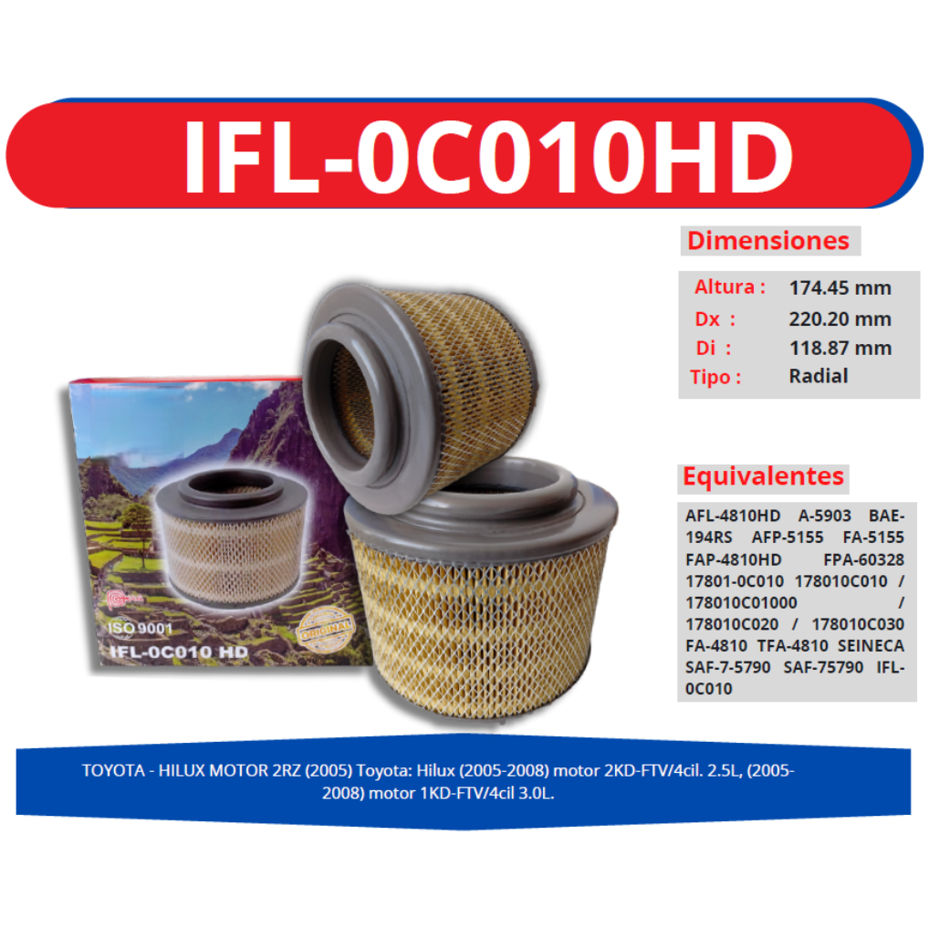 IFL-0C010HD IFL-0C010HD - Imagen 1