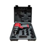 PISTOLA NEUMÁTICA 1/2” TORQUE MÁX 800NM INCLUYE SET DE 8 DADOS - Imagen 2