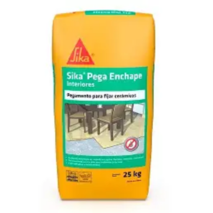 SIKA PEGA ENCHAPE INTERIORES